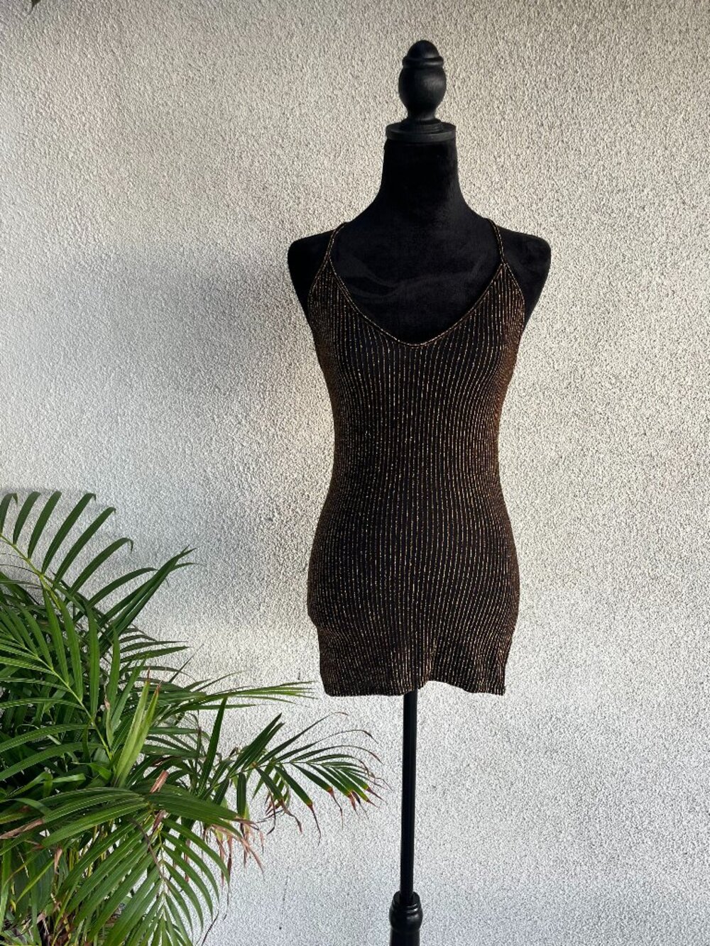 Black and Gold Long Shirt